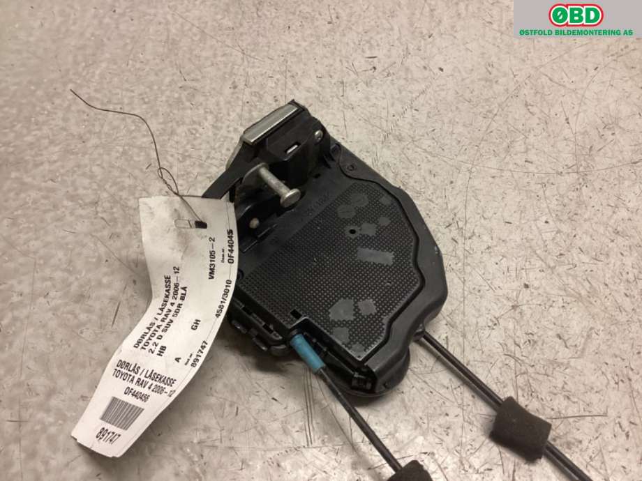 Låsekasse høyre bak til Toyota RAV4 2009-2013 (Type III, Fase 2)  (TOYOTA|6905042021|)