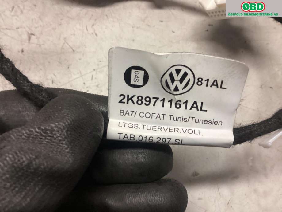 Ledningsnett til VW Caddy 2020-->> (Type IV) (VOLKSWAGEN|2K8 971 161 AL|)
