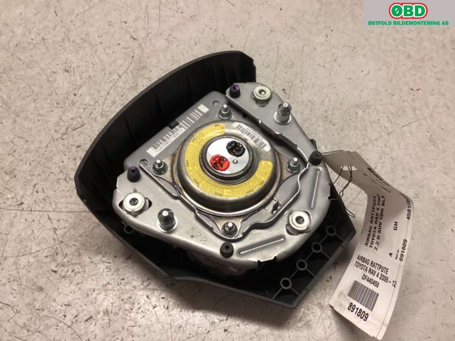 Airbag rattpute til Toyota RAV4 2009-2013 (Type III, Fase 2)  (TOYOTA|)