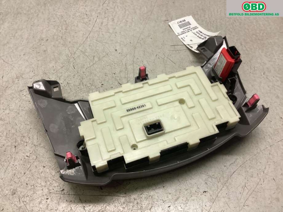 Varmeapparat betjening til Toyota RAV4 2009-2013 (Type III, Fase 2)  (TOYOTA|5590042361B0|)