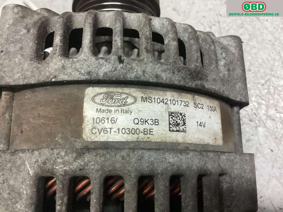 Dynamo til Ford Fiesta 2013-2017 (Type VI, Fase 2)  (FORD|1940809|)