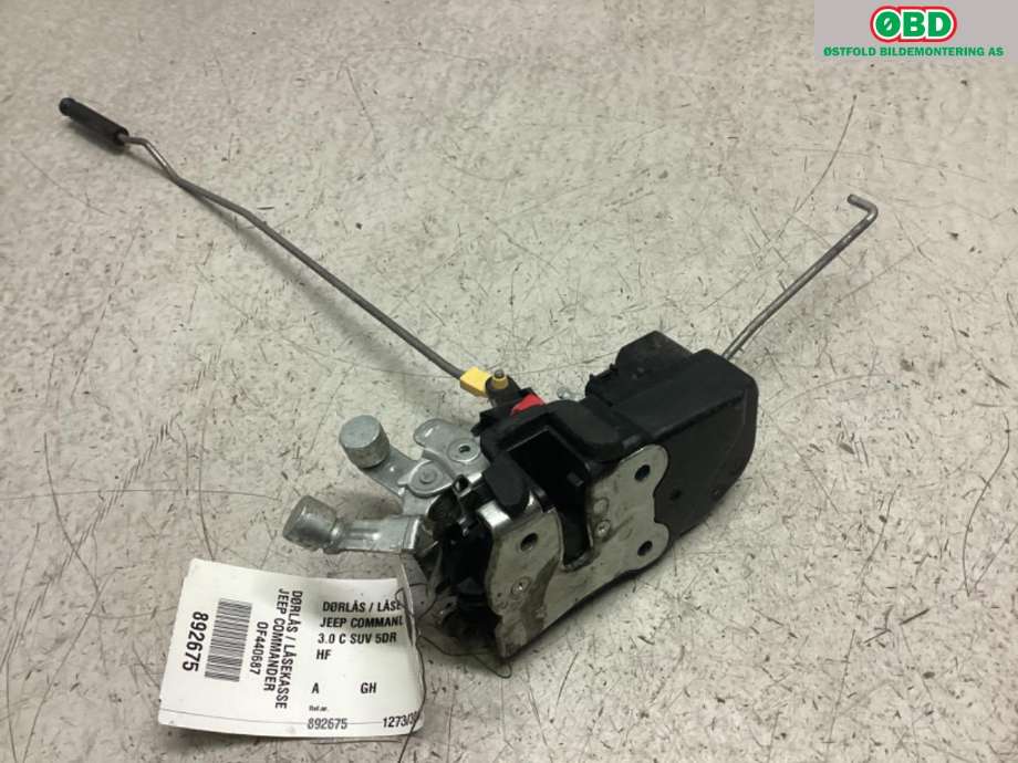 Låsekasse høyre foran til Jeep Commander 2006-2009 (JEEP|55396530AD|55113374AB|)