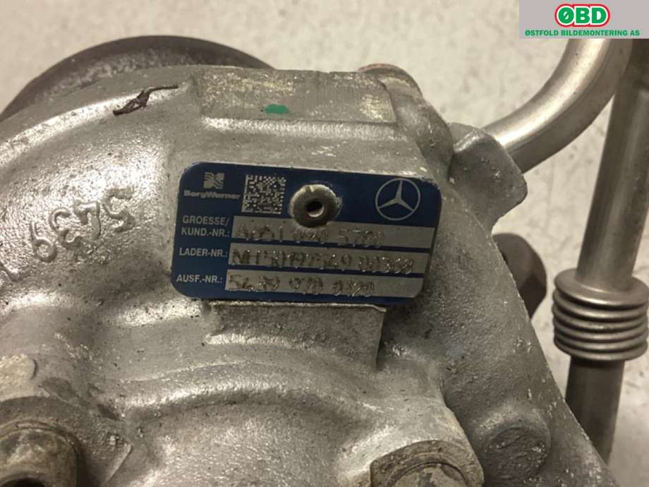 Turbo til Mercedes E-Klasse 2009-2013 (Fase 1) (W212) (W212) (MERCEDES|A 651 090 45 80|A 651 090 67 80|)