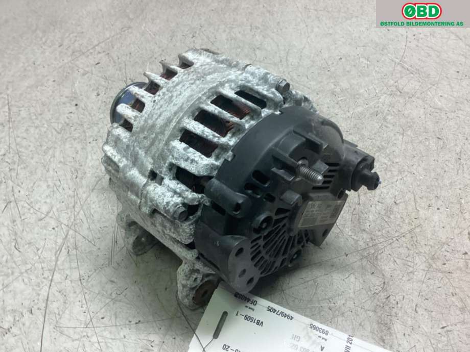 Dynamo til VW Golf VII 2012-2017 (Fase 1)  (VOLKSWAGEN|04C 903 023 K|04C 903 023 L|)