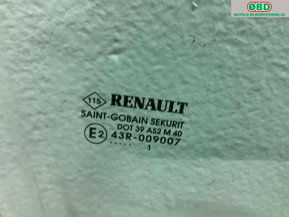 Siderute høyre foran til Renault Megane 2009-2016 Type III  (RENAULT|803000006R|)