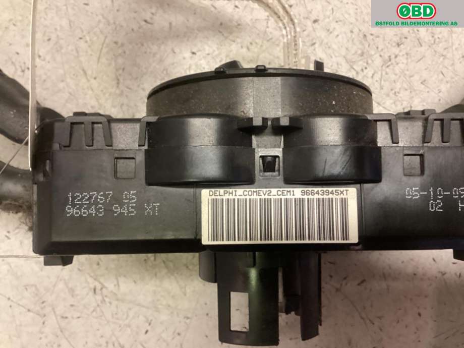 Bryter combi til Citroën Jumpy 2007-2016 (Type II)  (CITROEN|6242 PN|98 062 016 XT|)