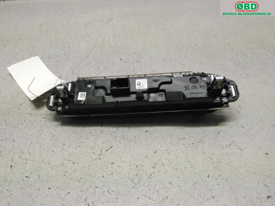 Varmeapparat betjening til Peugeot 3008 2016-->> (Type II)  (PEUGEOT|98 249 154 DX|)