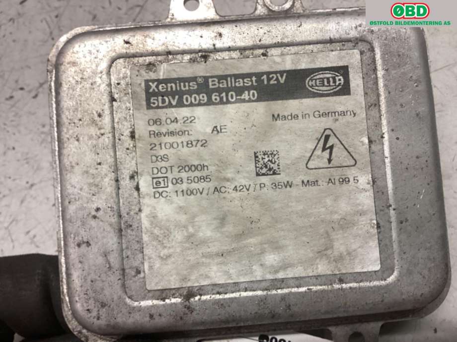 Styreenhet xenon/ballast til Mercedes Sprinter 2013-2018 (Fase 2) (906) (906) (MERCEDES|A 906 826 00 02|)