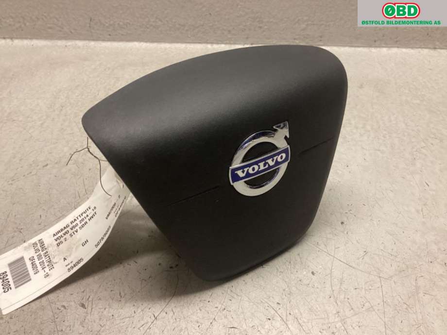 Airbag rattpute til Volvo V60/V60 CC 2013-2018 (Type I, Fase 2) (VOLVO|31390237|)