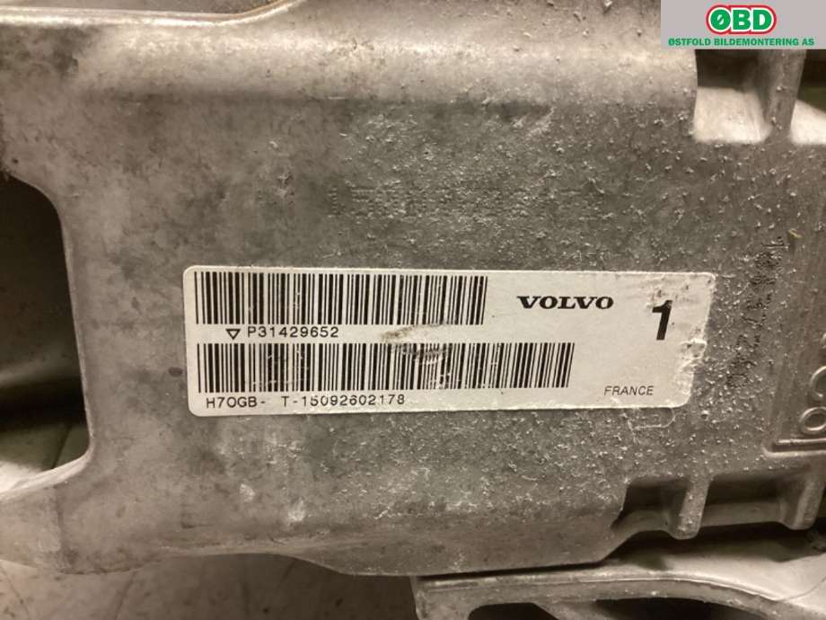 Rattaksel til Volvo V60/V60 CC 2013-2018 (Type I, Fase 2)  (VOLVO|31429664|)
