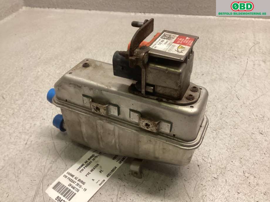Varmeapparat diverse til VW Passat 2015-2019 (Fase 1) (B8) (B8) (VOLKSWAGEN|3Q0 819 013|)