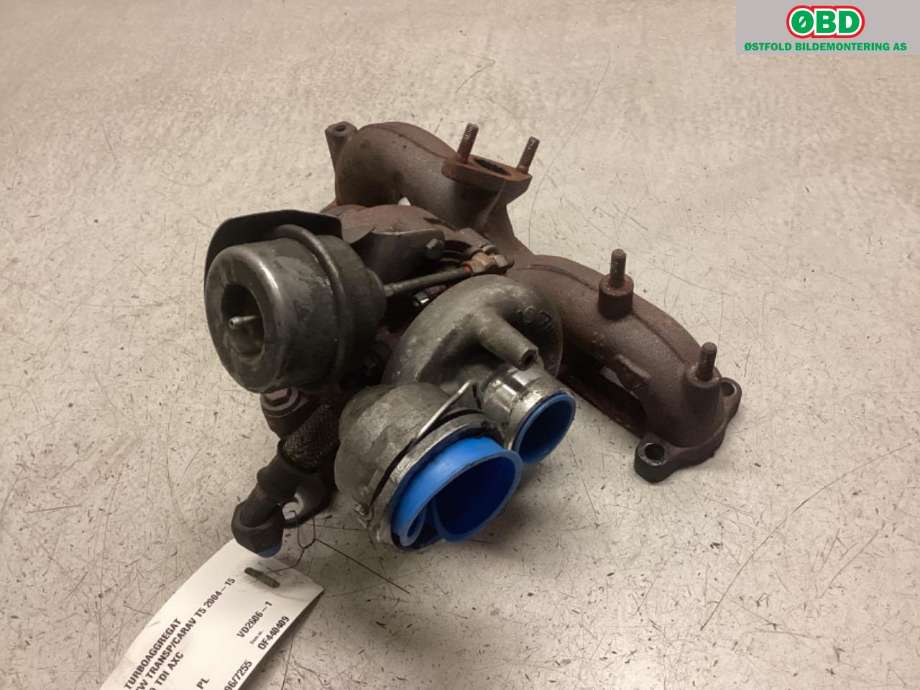 Turbo til VW Transporter / Caravelle 2003-2009 (Fase 1) (T5) (T5) (VOLKSWAGEN|038 253 010 N|038 253 010 NX|)