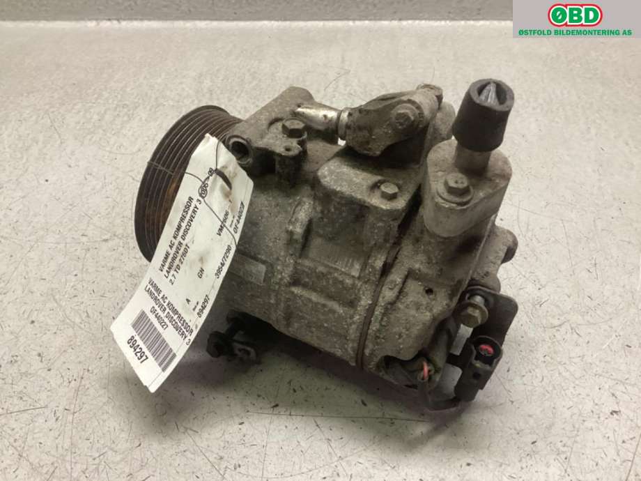 Aircondition kompressor til Land Rover Discovery 2005-2009 (Type III)  (LAND-ROVER|JPB000183|LR014064|)
