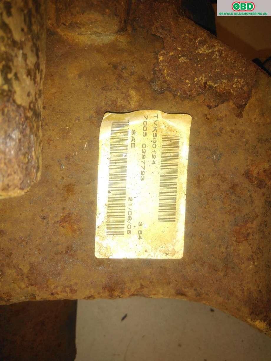 Kardang klokke bak til Land Rover Discovery 2005-2009 (Type III)  (LAND-ROVER|TVK500440|LR009442|)