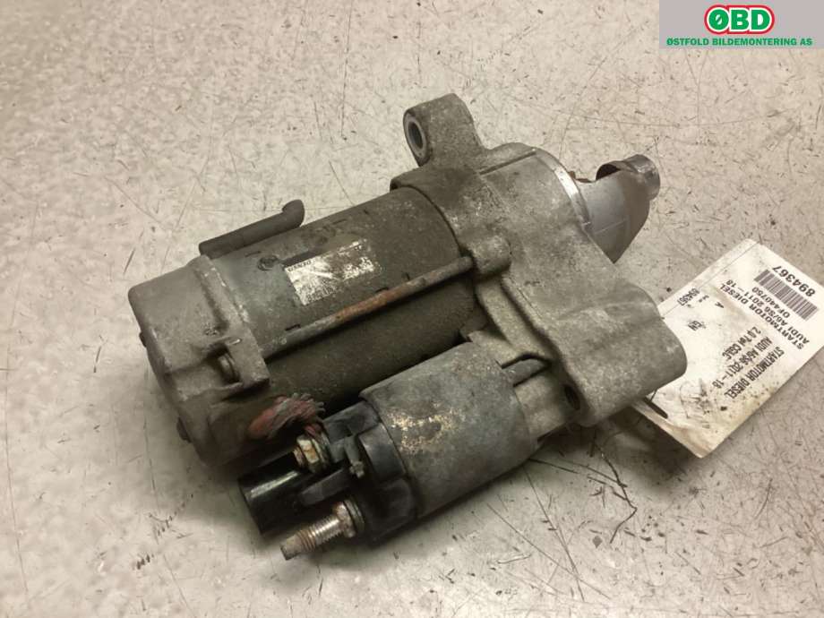 Starter diesel til Audi A6 2011-2014 (Type IV, Fase 1) (C7) (C7) (AUDI|03L 911 021 E|03L 911 021 G|)