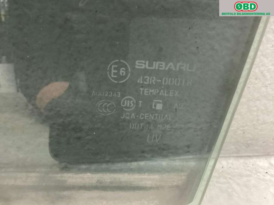 Siderute venstre bak til Subaru Outback 2009-2014 (Type IV) (SUBARU|62011AJ110|)