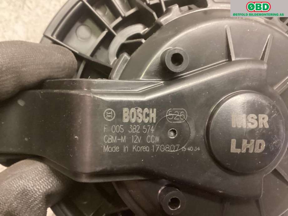 Varmeapparat motor til Tesla Model S 2016-2021 (Fase 2) (TESLA|1051864-00-A|)