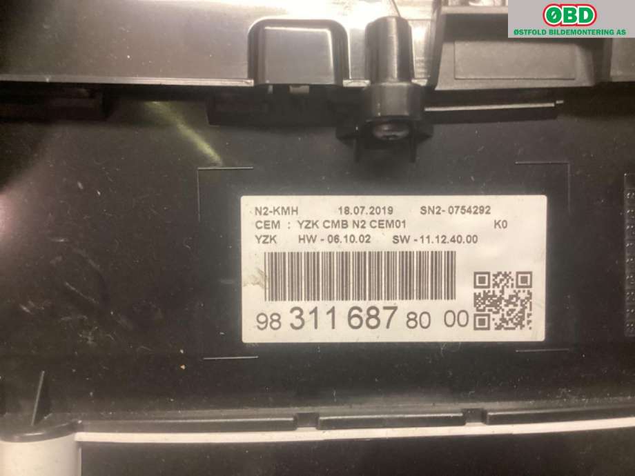 Instrumentpanel til Opel Vivaro C 2020-->>  (OPEL|)