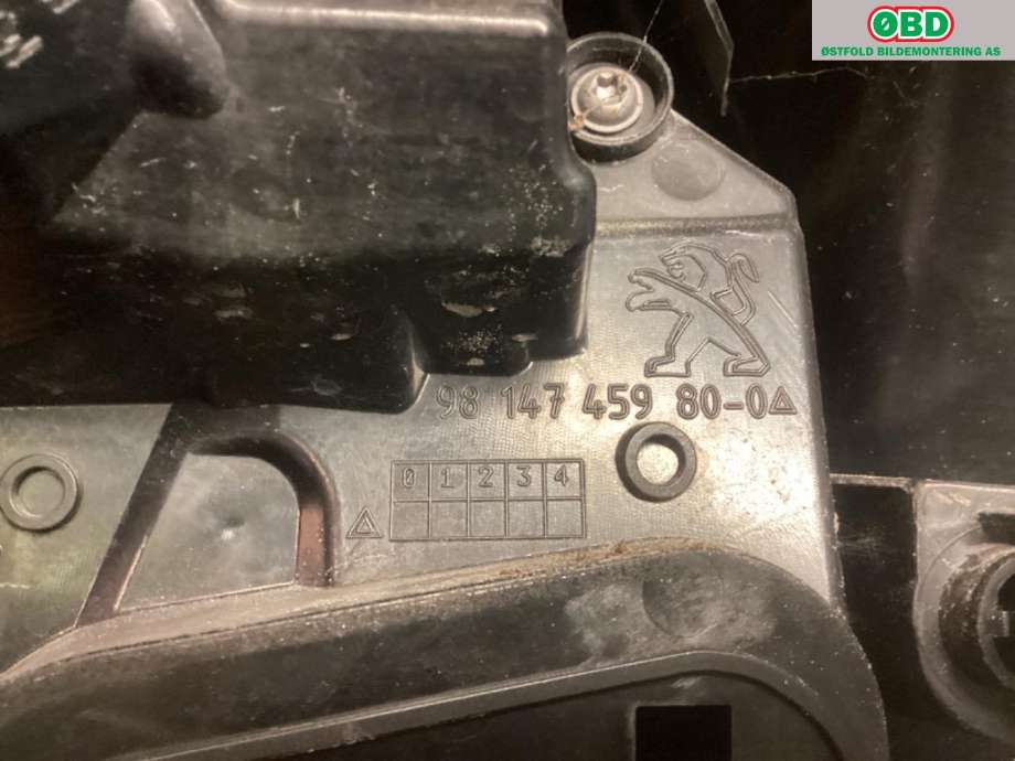 Baklykt høyre til Peugeot 2008 2013-2019 (Type I)  (PEUGEOT|98 147 459 80|)