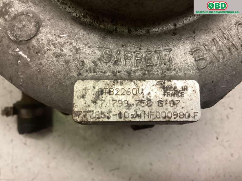 Turbo til BMW X5 2007-2013 (E70) (E70) (BMW|11 65 7 799 759|)