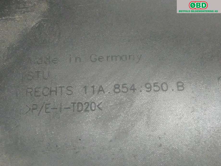 Diverse deler til VW ID.4 2020-->> (VOLKSWAGEN ID.4 GTX 4wd|11A 854 950 B|)