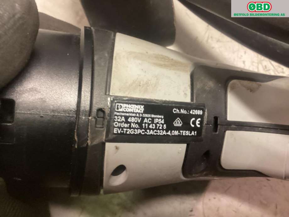 Batterilader kabel til Tesla Model S 2013-2016 (Fase 1)  (TESLA|)