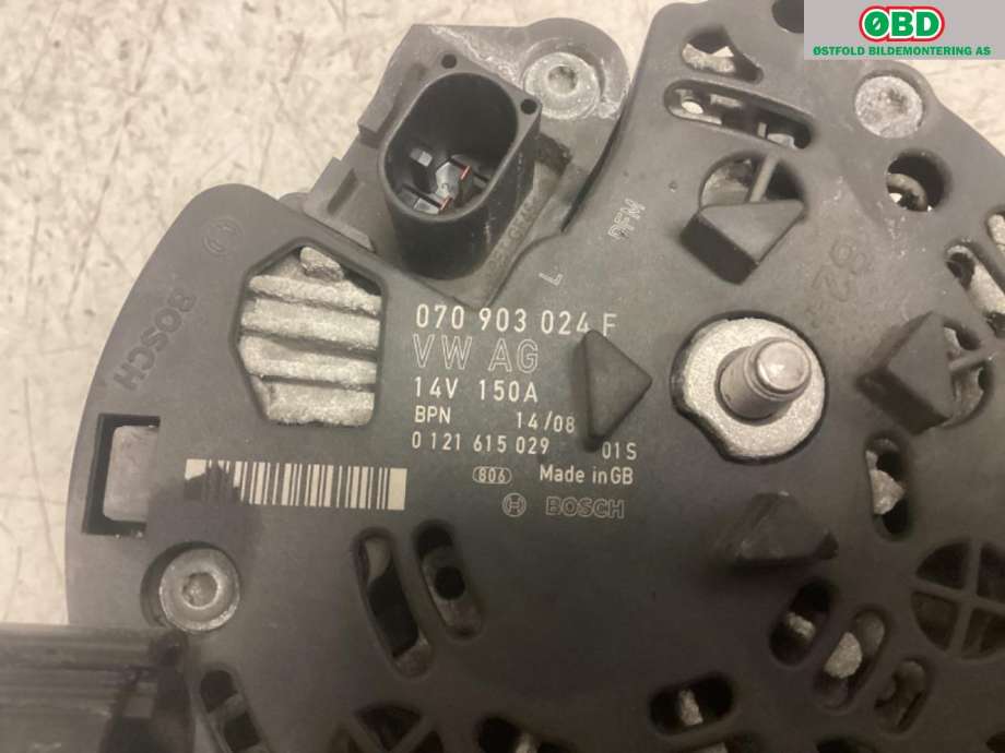 Dynamo til VW Transporter / Caravelle 2003-2009 (Fase 1) (T5) (T5) (VOLKSWAGEN|070 903 139|070 903 139  X|)