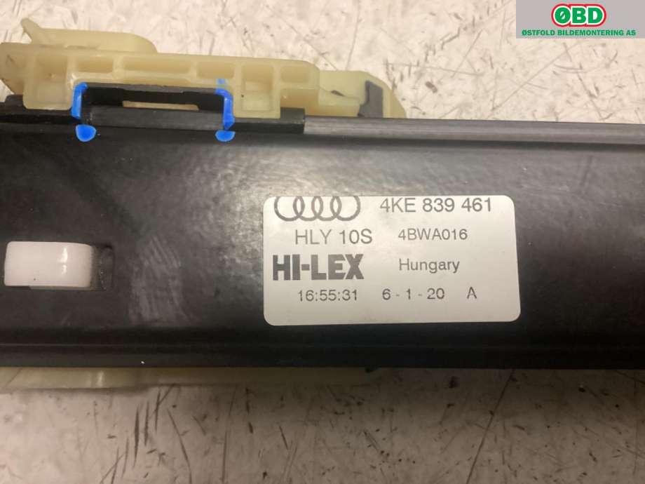 Ruteheis venstre bak til Audi e-tron 2018-->>  (AUDI|4K0 959 802|4KE 839 461|)