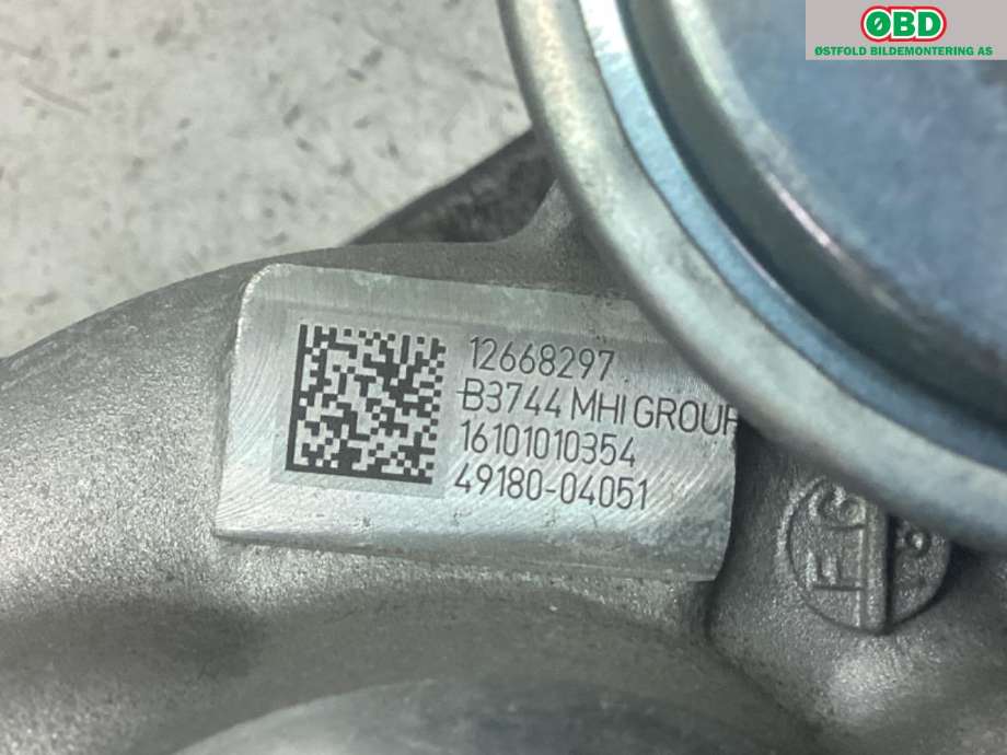 Turbo til Opel Astra K 2015-->> (OPEL|12668297|)