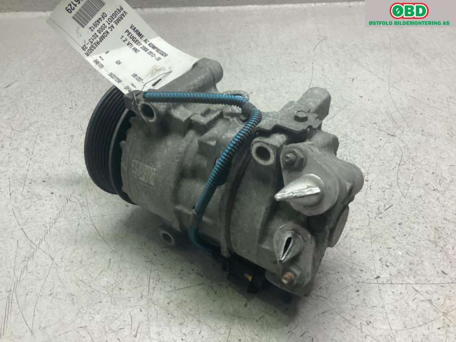 Aircondition kompressor til Peugeot 2008 2013-2019 (Type I) (PEUGEOT|98 221 849 80|)