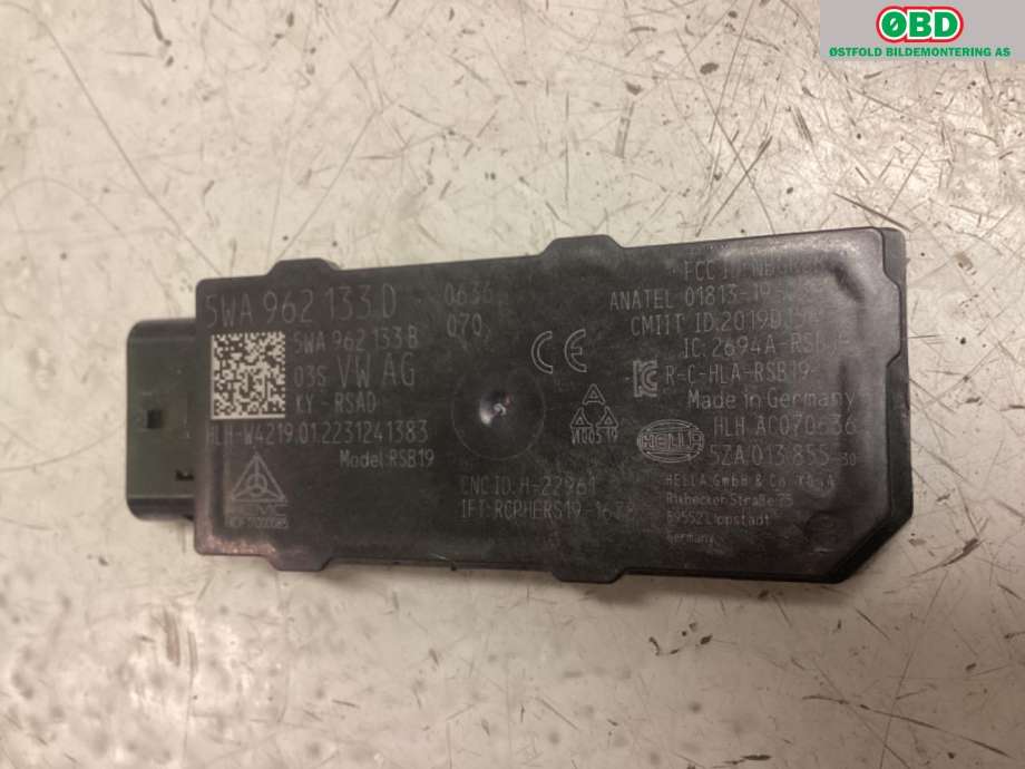 Styreenhet diverse til VW ID.4 2020-->>  (VOLKSWAGEN ID.4 GTX 4wd|5WA962133B|)