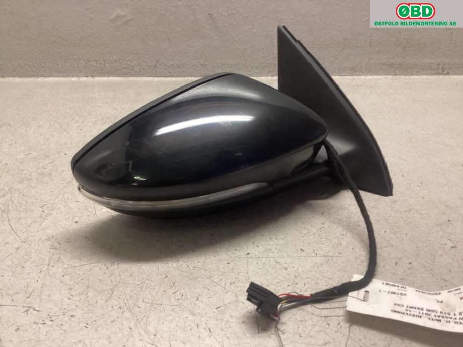 Speil høyre til VW Passat 2011-2015 (B7) (B7) (VOLKSWAGEN|3AC 857 508 K|)