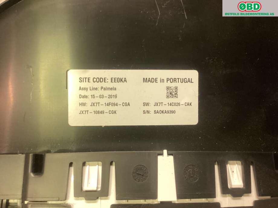 Instrumentpanel til Ford Focus 2018-->> (Type IV) (FORD|2603175|)