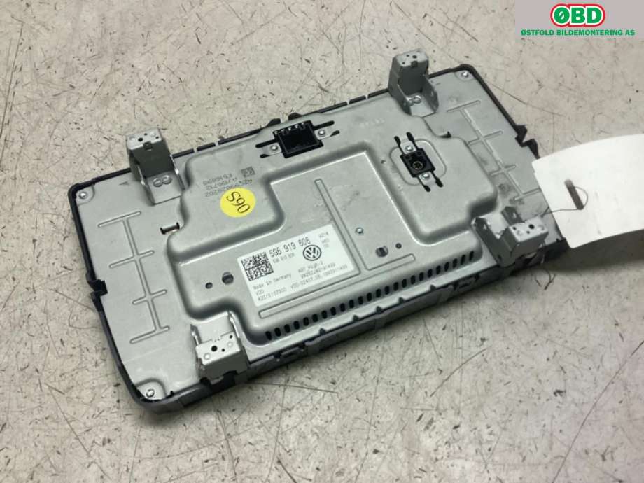 Instrument kjørecomputer til VW e-Golf 2017-2020 (Fase 2)  (VOLKSWAGEN|5G6 919 606 C|)