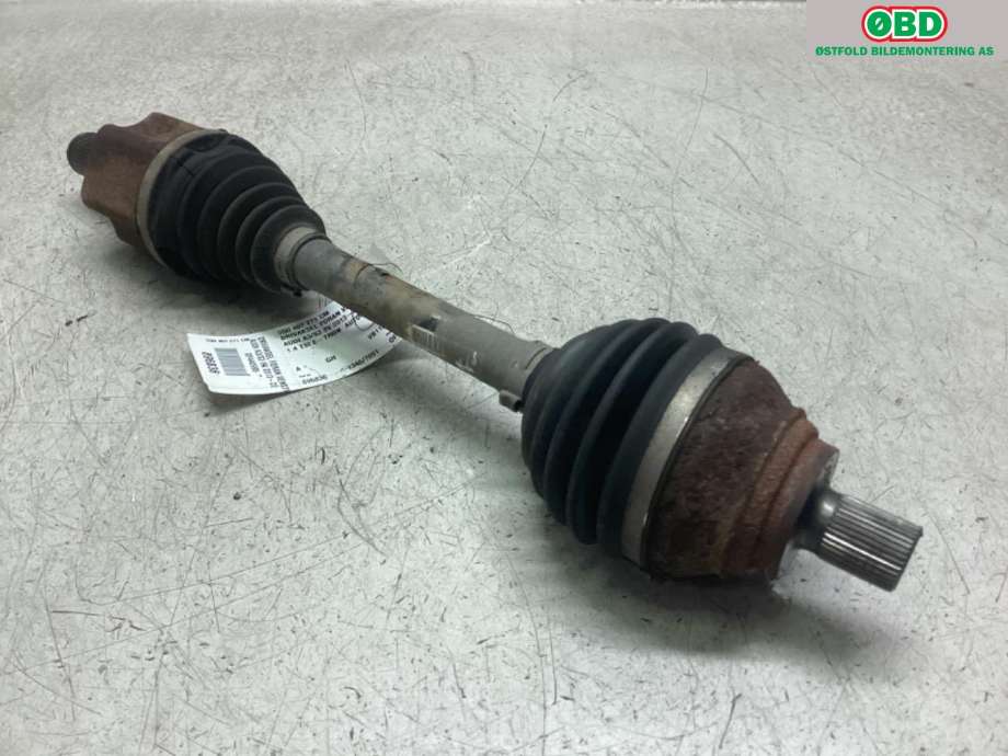 Drivaksel venstre foran, elbil til Audi A3 2016-2020 (Type III, Fase 2)  (AUDI|5Q0 407 271 CM|)