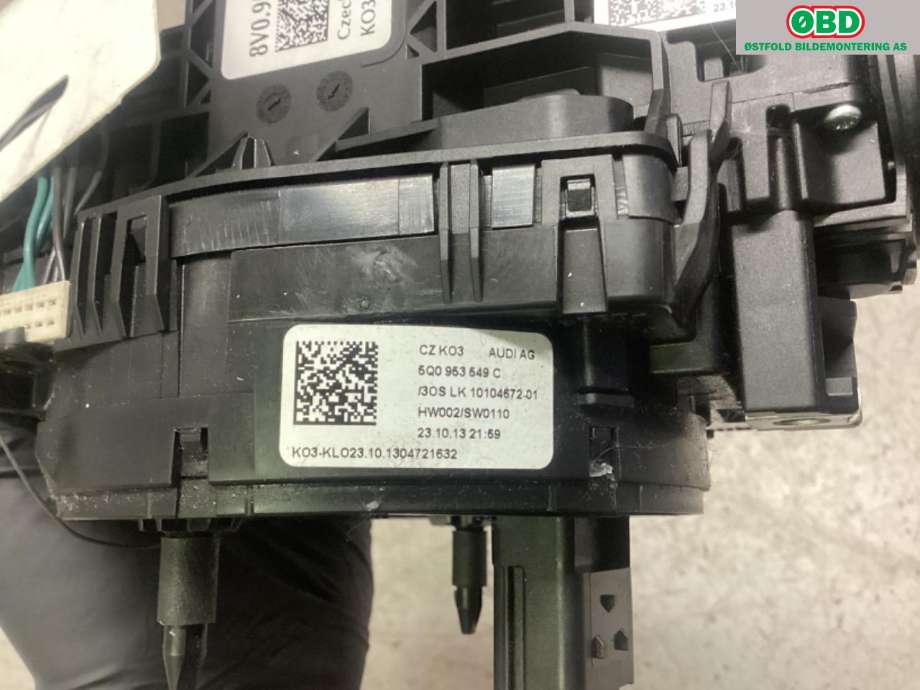Bryter combi til Audi A3 2012-2016 (Type III, Fase 1)  (AUDI|8V0 953 502|)