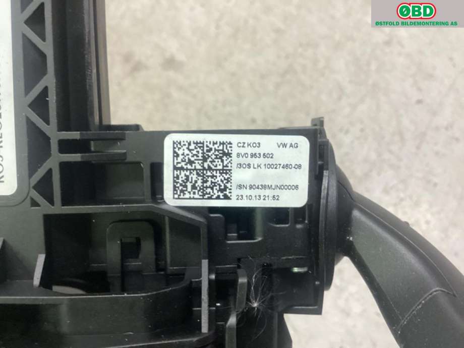 Bryter combi til Audi A3 2012-2016 (Type III, Fase 1)  (AUDI|8V0 953 502|)
