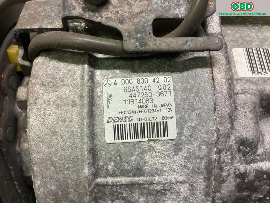 Aircondition kompressor til Mercedes CLA 2019-->> (C118) (C118) (MERCEDES|A 000 830 42 02|)