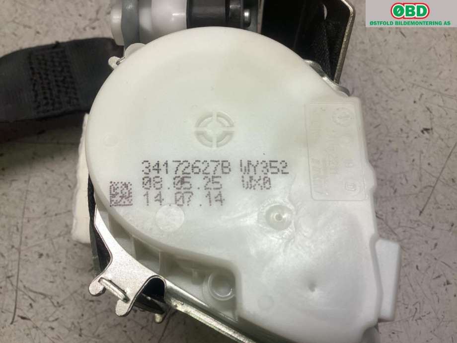 Airbag beltestrammer til VW Golf Sportsvan 2014-2018 (VOLKSWAGEN|517 857 706 A|)