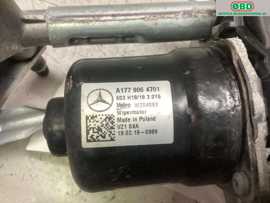 Viskeroverføring til Mercedes CLA 2019-->> (C118) (C118) (MERCEDES|A 177 820 00 00|A 177 820 37 01|)
