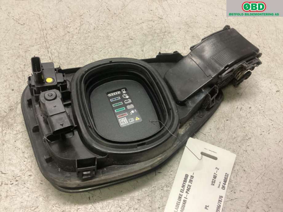 Batterilader inntak/luke til Jaguar I-PACE 2018-->>  (JAGUAR|T4K11757|T4K11759|)