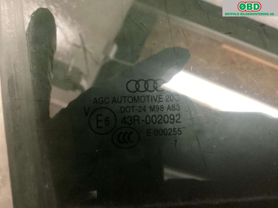 Siderute høyre bak til Audi Q7 2015-->> (Type II) (AUDI|4M0 845 026 B|)