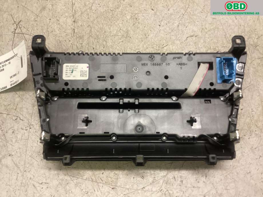 Varmeapparat betjening til BMW X5 2013-2018 (F15) (F15) (BMW|64 11 9 388 808|)