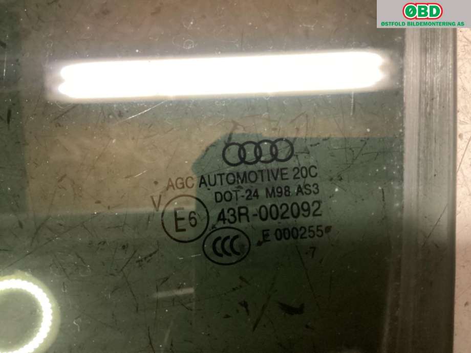 Siderute venstre bak til Audi Q7 2015-->> (Type II)  (AUDI|4M0 845 025 B|)