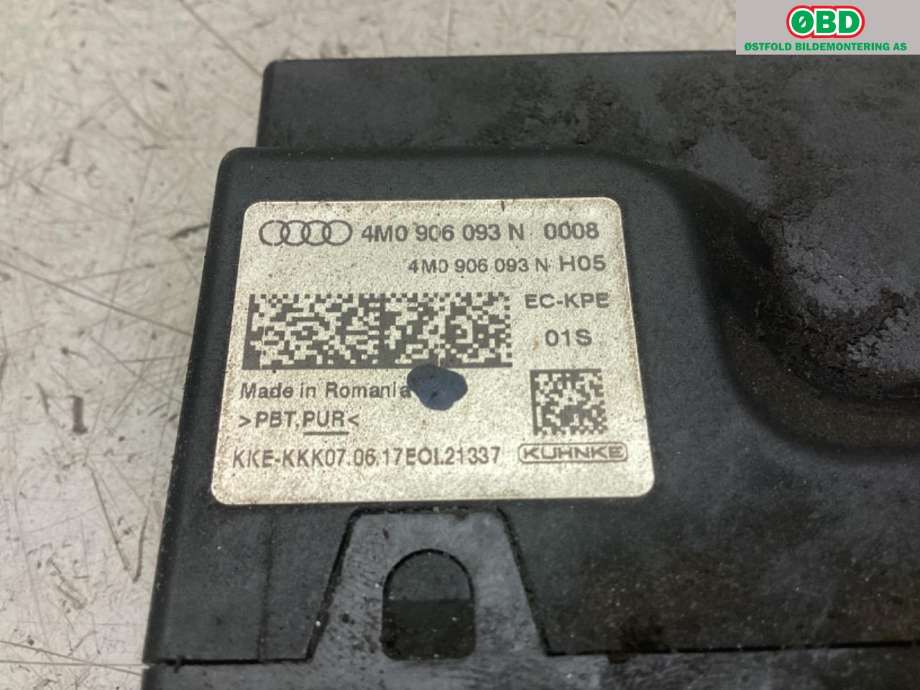 Styreenhet drivstoffpumpe til Audi Q7 2015-->> (Type II)  (AUDI|4M0 906 093 N|)