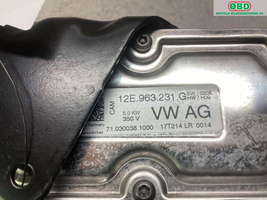 Varmeapparat register til Audi Q7 2015-->> (Type II)  (AUDI|4M1 819 013 B||12E963231G)