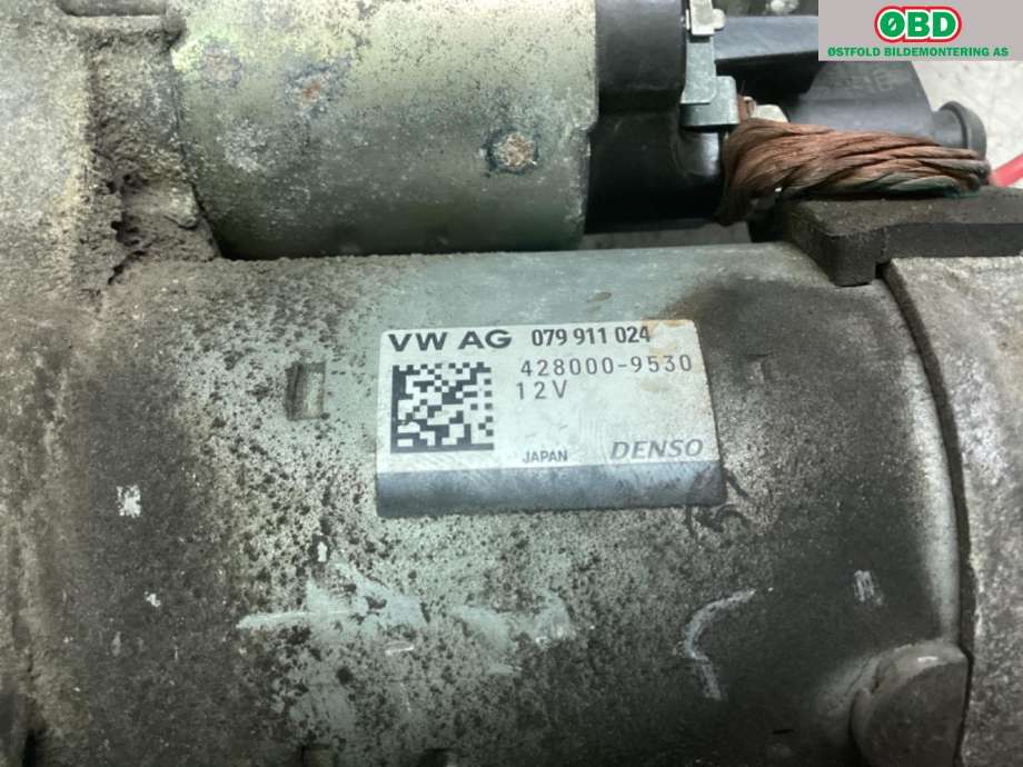 Starter til Audi A7 2010-2014 (Type I, Fase 1)  (AUDI|079 911 024|06E 911 024 A|)