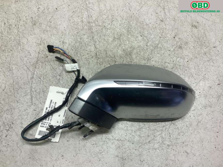 Speil venstre til Audi A7 2010-2014 (Type I, Fase 1)  (AUDI|4G8 858 531 BM|)