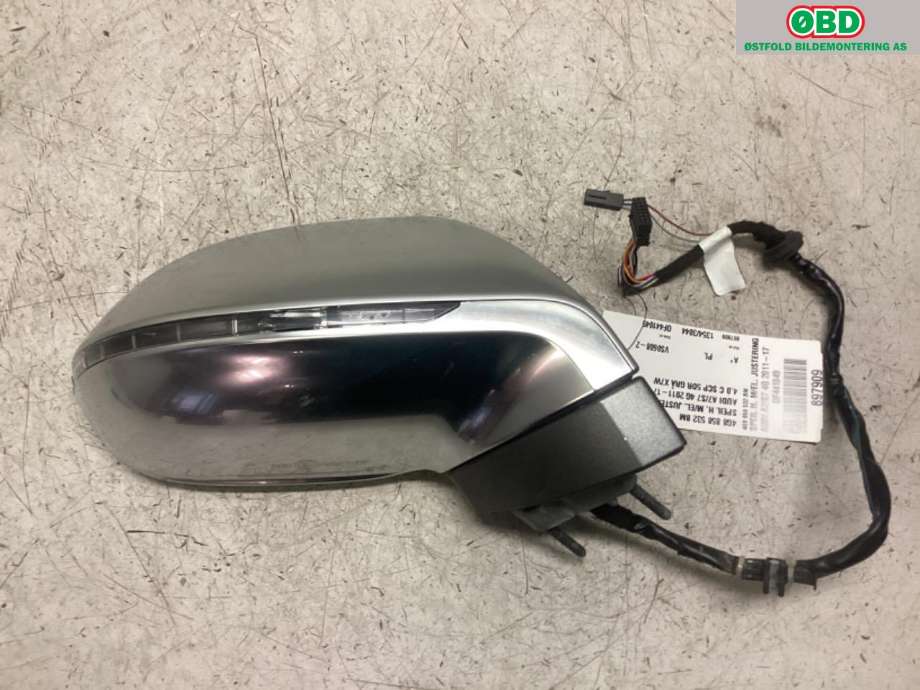 Speil høyre til Audi A7 2010-2014 (Type I, Fase 1)  (AUDI|4G8 858 532 BM|)