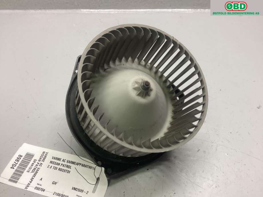 Varmeapparat motor til Nissan Patrol, 1998-2004 (Fase 1) (Y61) (Y61) (NISSAN|27220VB000)